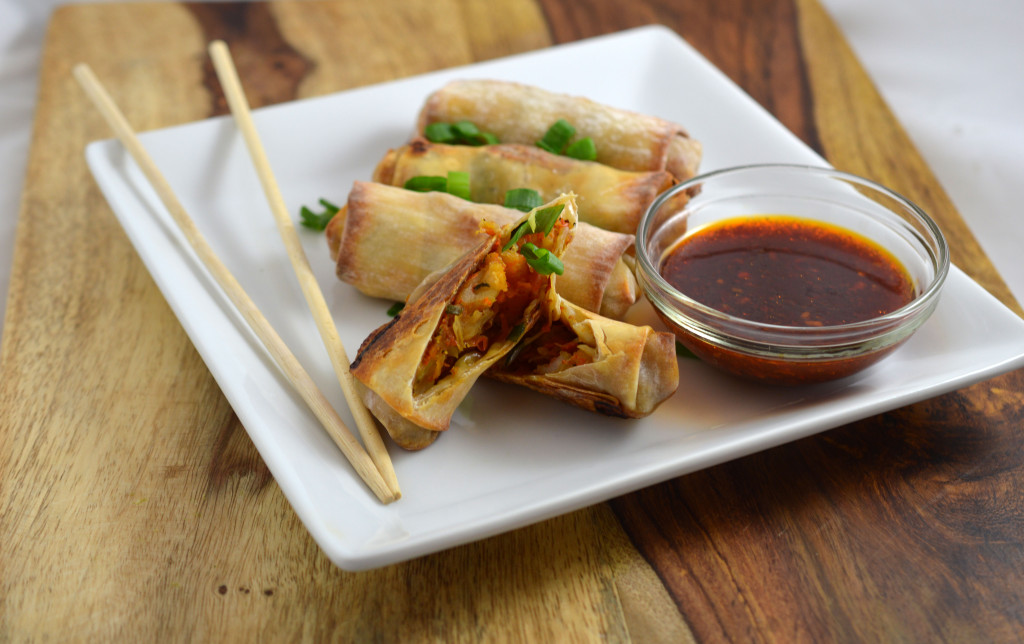 Baked Shrimp Egg Rolls Recipe by chefsavvy.com