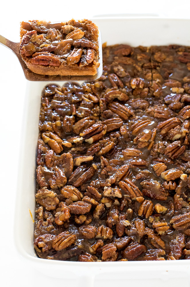 The BEST Easy Pecan Pie Bars Recipe! - Chef Savvy