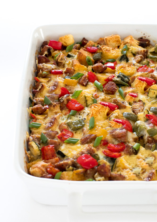 Breakfast Casserole | chefsavvy.com Breakfast Sausage Casserole