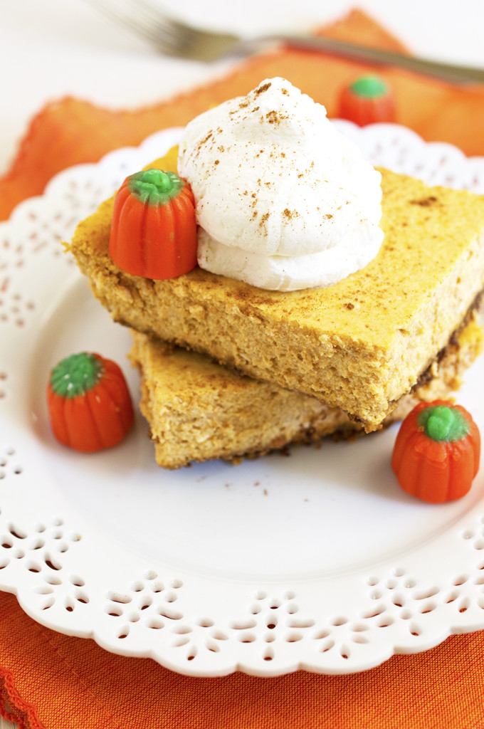 Pumpkin Cheesecake Bars