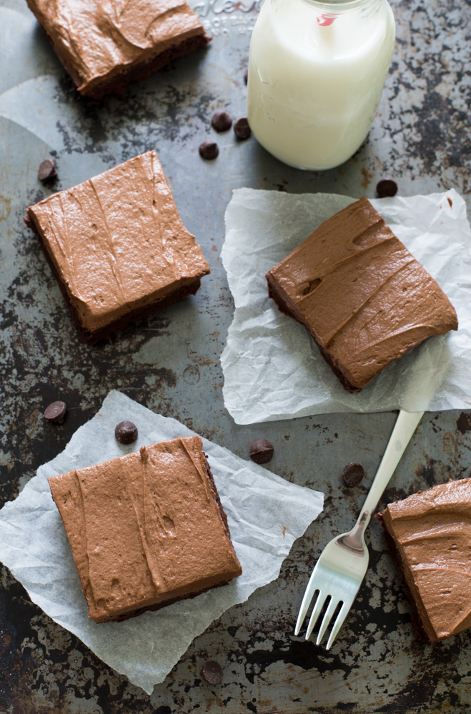 Chocolate Frosted Brownies