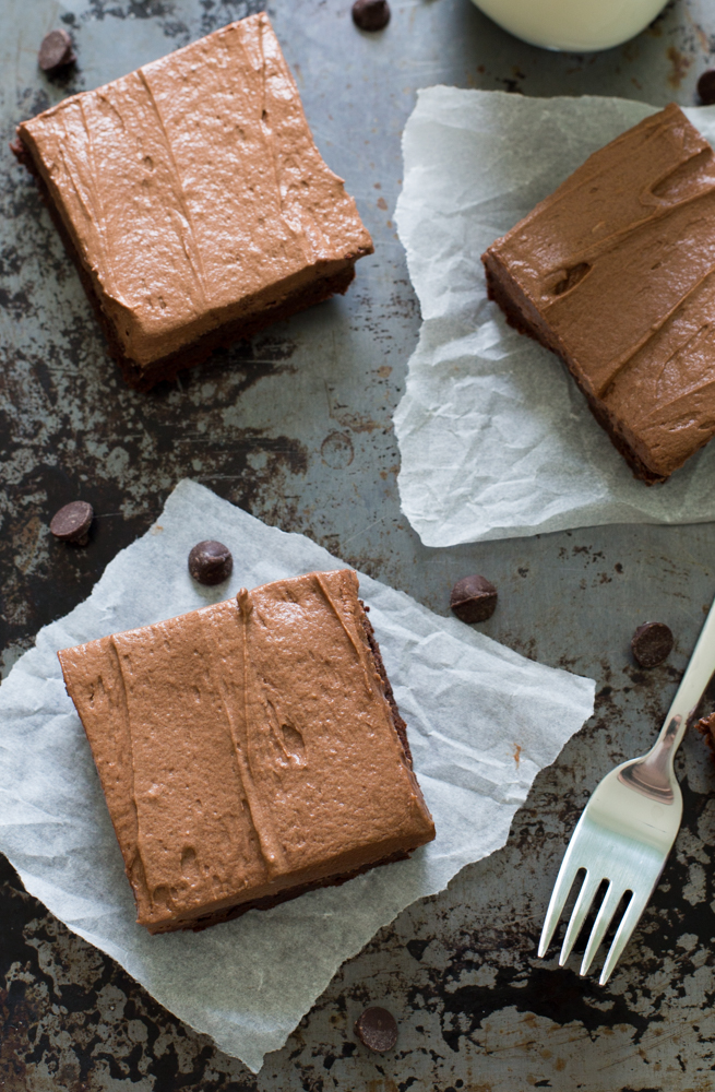 Chocolate Frosted Brownies