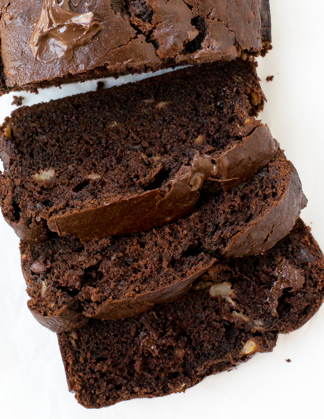 Double Chocolate Banana Bread - Chef Savvy