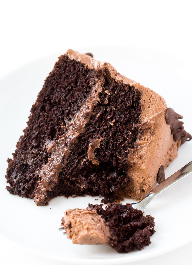 Moist Chocolate Cake | chefsavvy.com