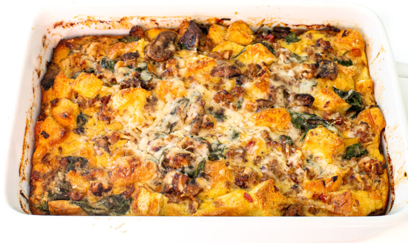 baked egg casserole
