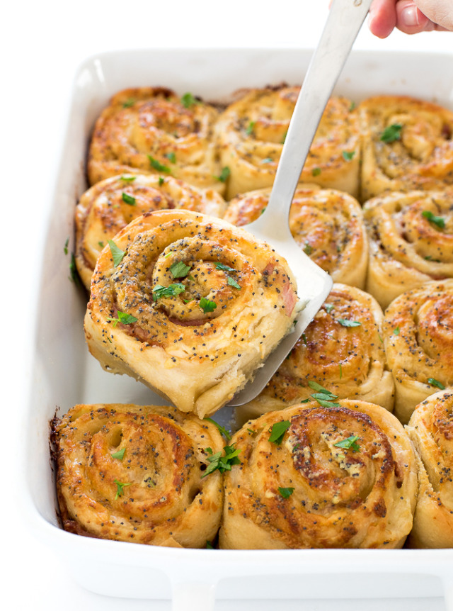 Ham and Cheese Pinwheels