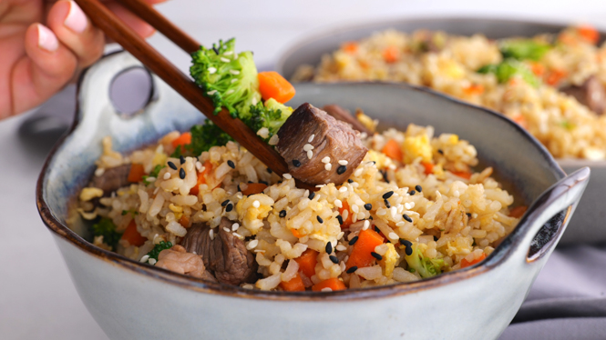 Easy Beef Fried Rice (Better than takeout!) - Chef Savvy