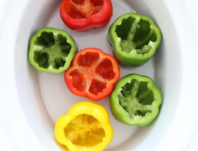 bell peppers in crockpot