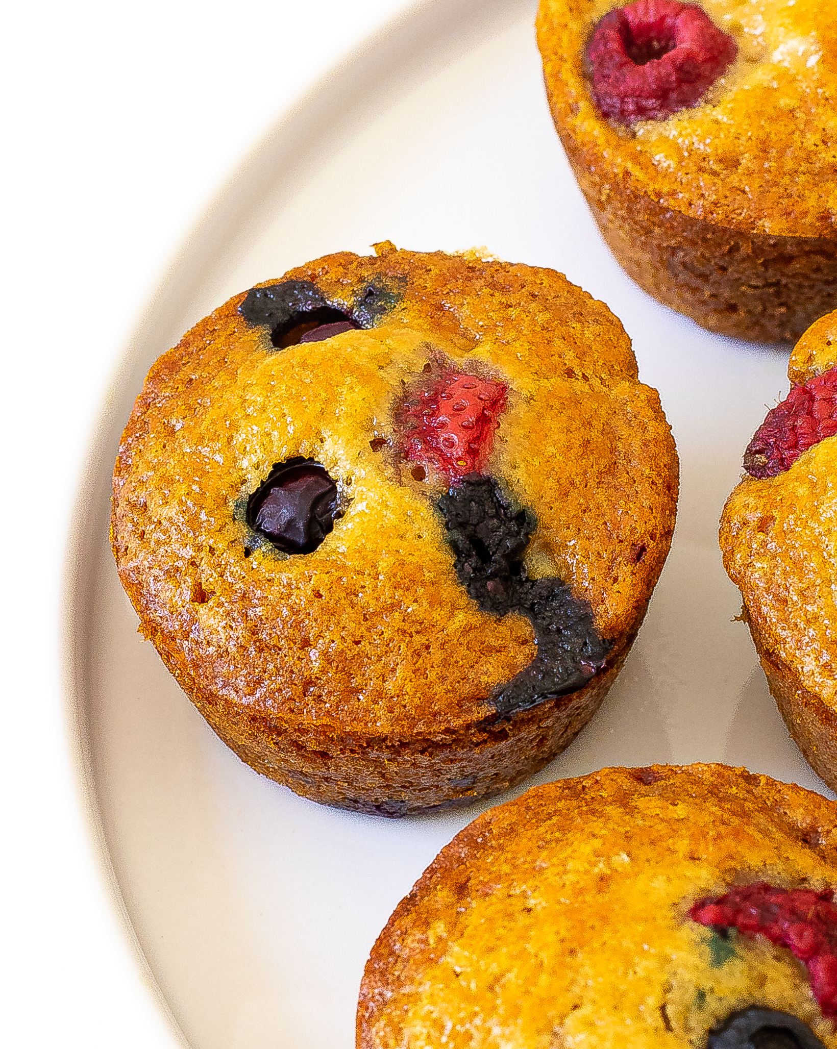 Berry Yogurt Muffins