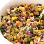 Tomato and Black Bean Quinoa Salad