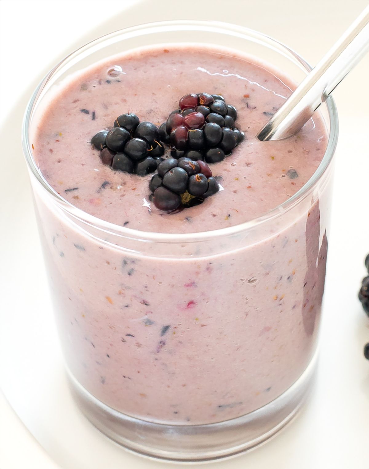 Healthy Berry Yogurt Smoothie (5 Ingredients!) - Chef Savvy