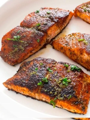 blackened salmon recipe
