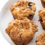 best blueberry muffins recipe blueberry streusel muffins recipe | chefsavvy.com