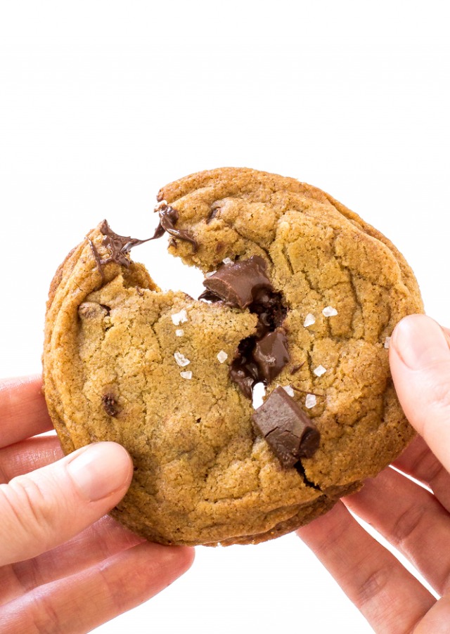 Brown Butter Salted Chocolate Chip Cookies