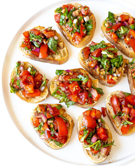 The BEST Bruschetta