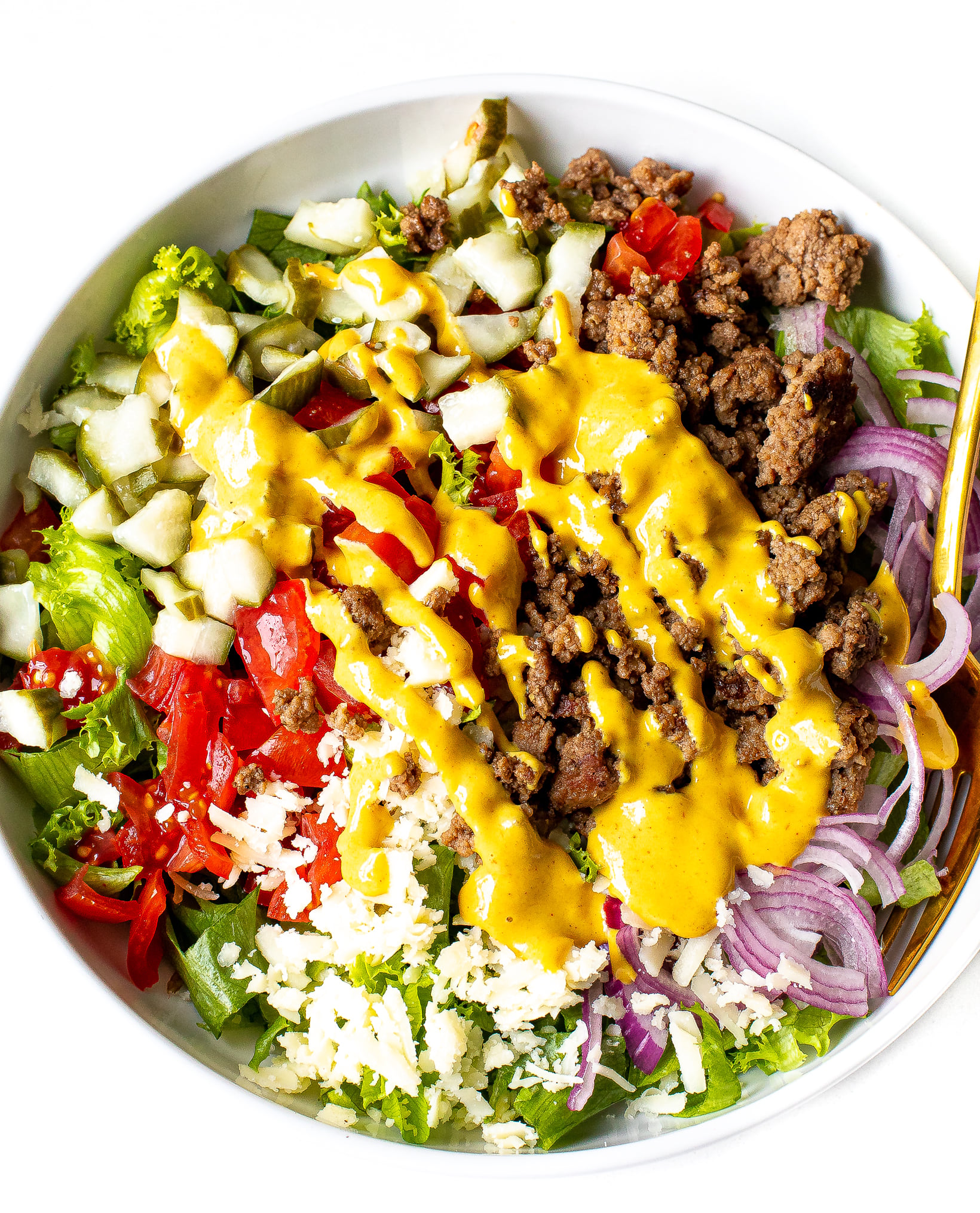 Burger In A Bowl