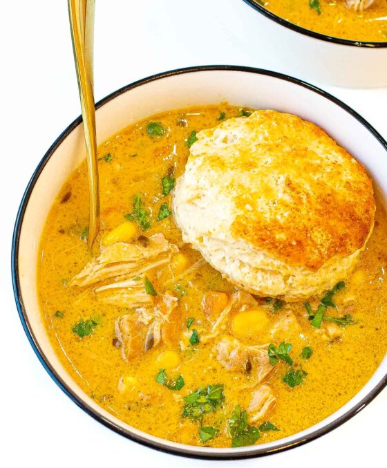 Instant Pot Chicken Pot Pie Soup