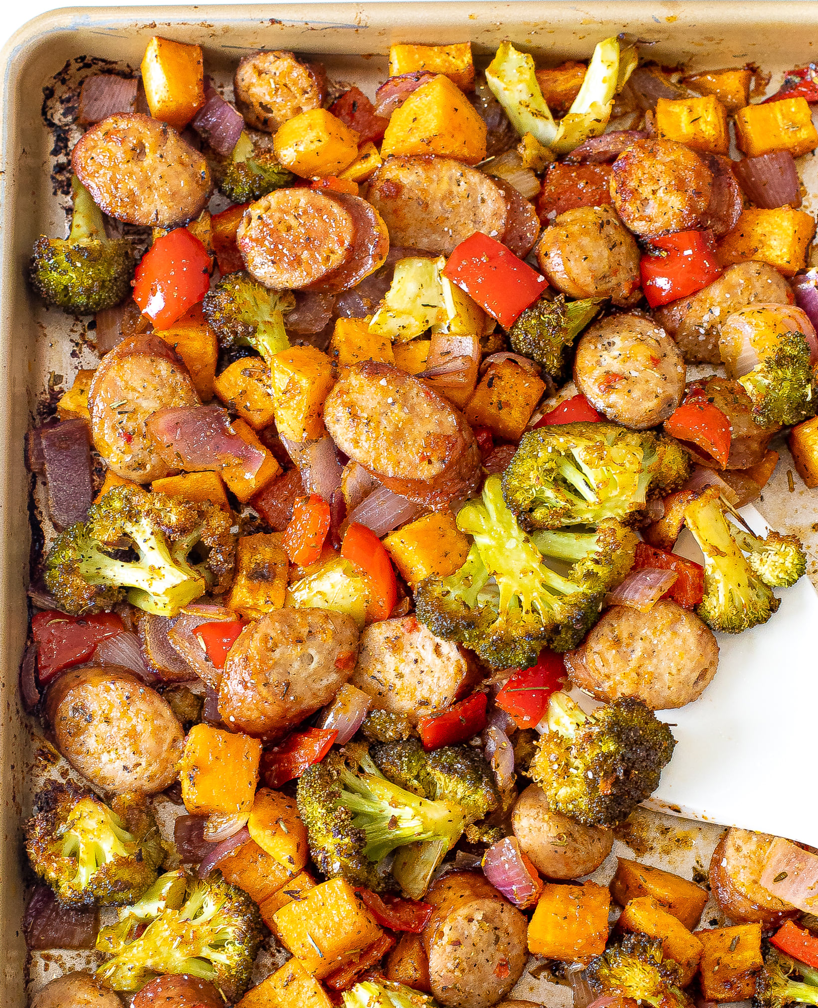 Sheet Pan Sausage and Veggies