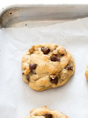 chocolate chip walnut cookie