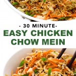Easy Chicken Chow Mein | chefsavvy.com