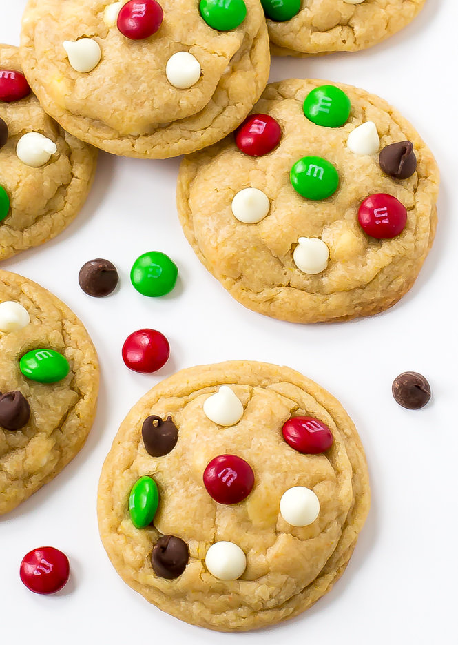 Chocolate Chip Christmas Cookies