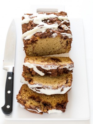 How To Make Cinnamon Swirl Quick Bread | chefsavvy.com