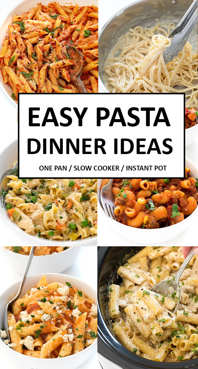 Easy Pasta Recipes Chef Savvy