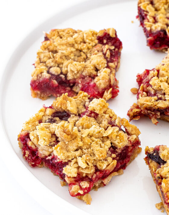 Cranberry Crumb Bars