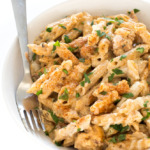 Creamy Cajun Chicken Pasta Bake