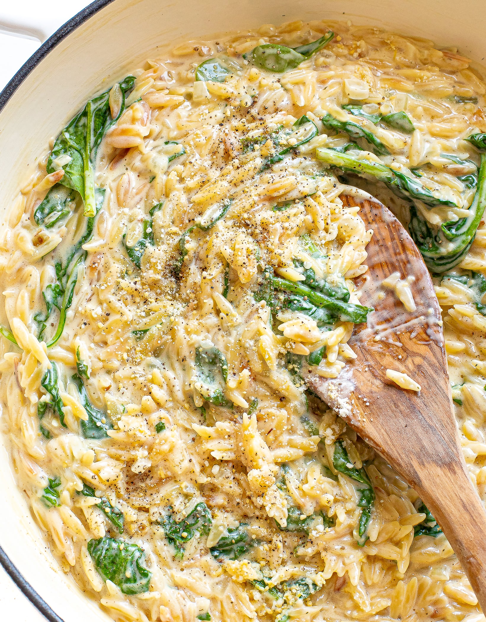 Creamy Boursin Orzo