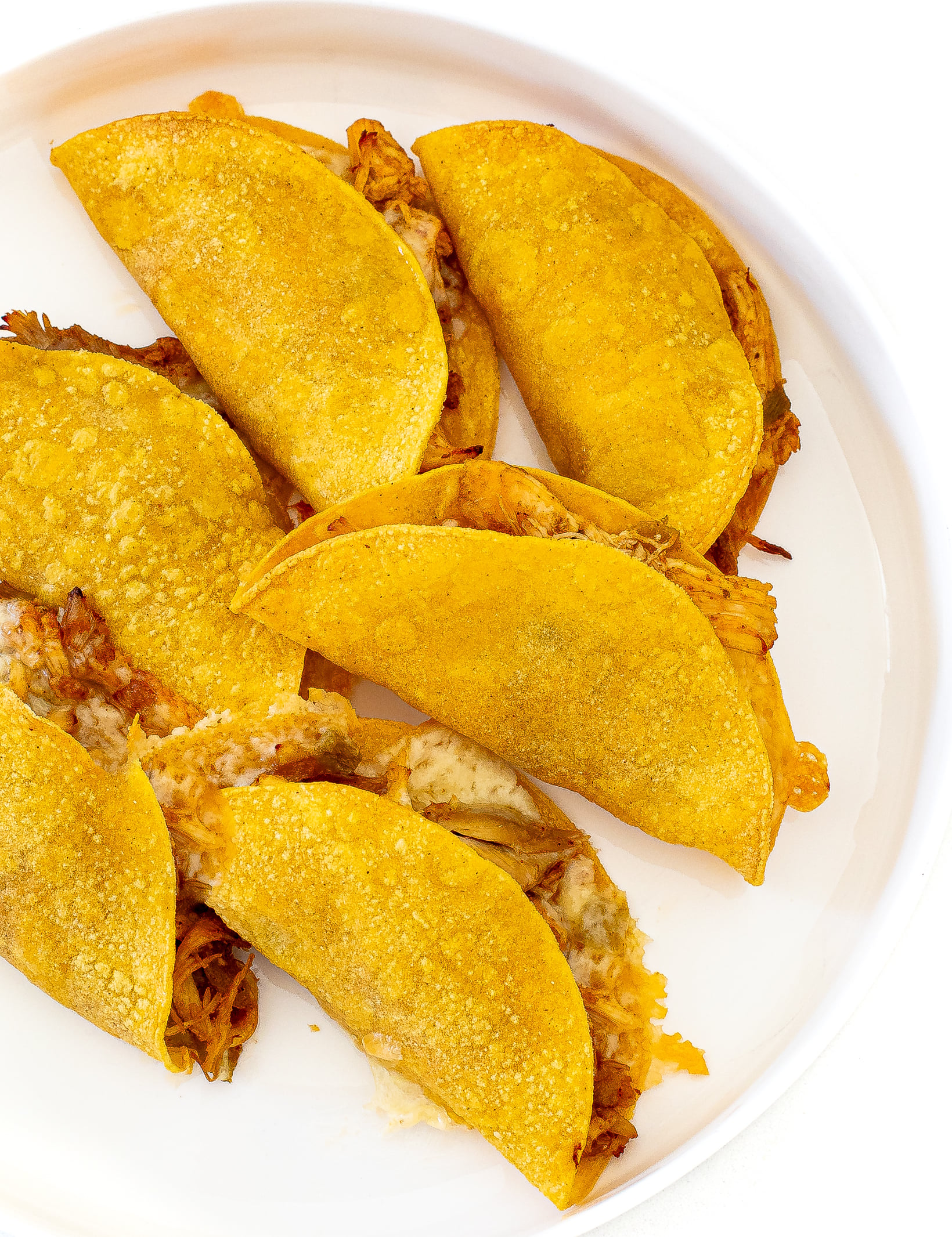 Crispy Baked Chicken Tacos