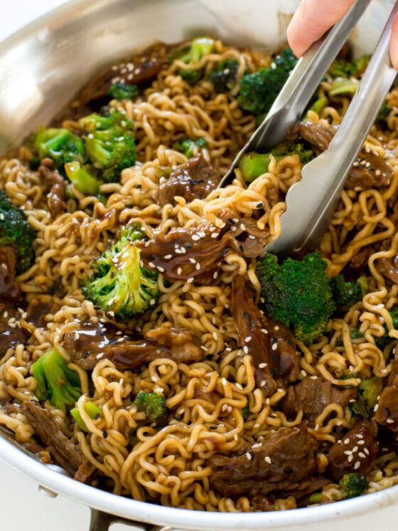 Beef and Broccoli Ramen