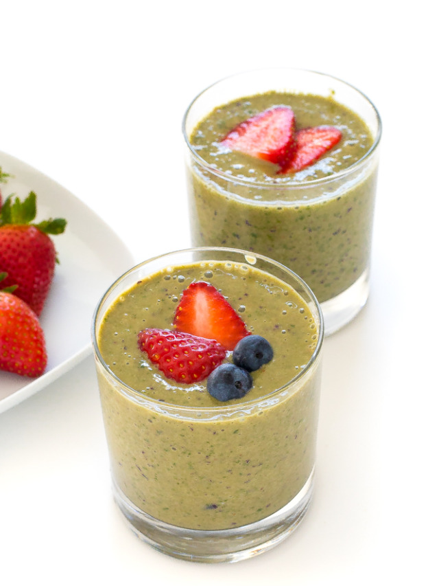 Berry Spinach Smoothie Chef Savvy