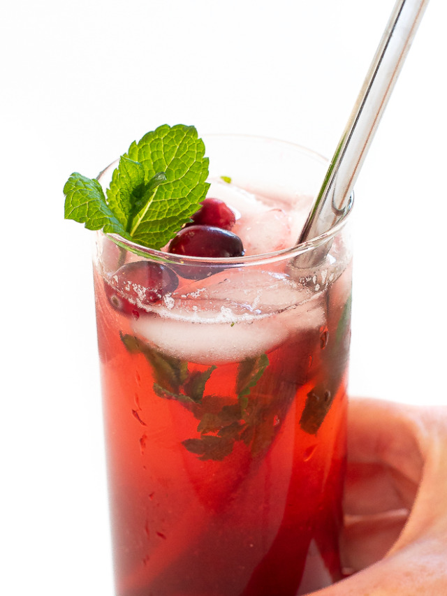 Holiday Cranberry Mojito Chef Savvy