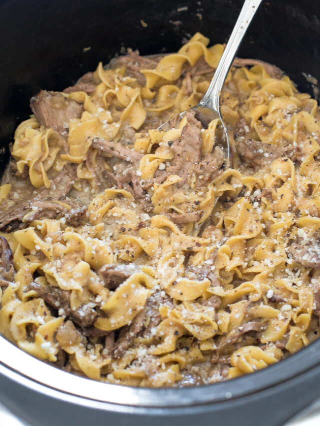 Crockpot Beef And Noodles Chef Savvy crockpot-beef-and-noodles-chef-savvy