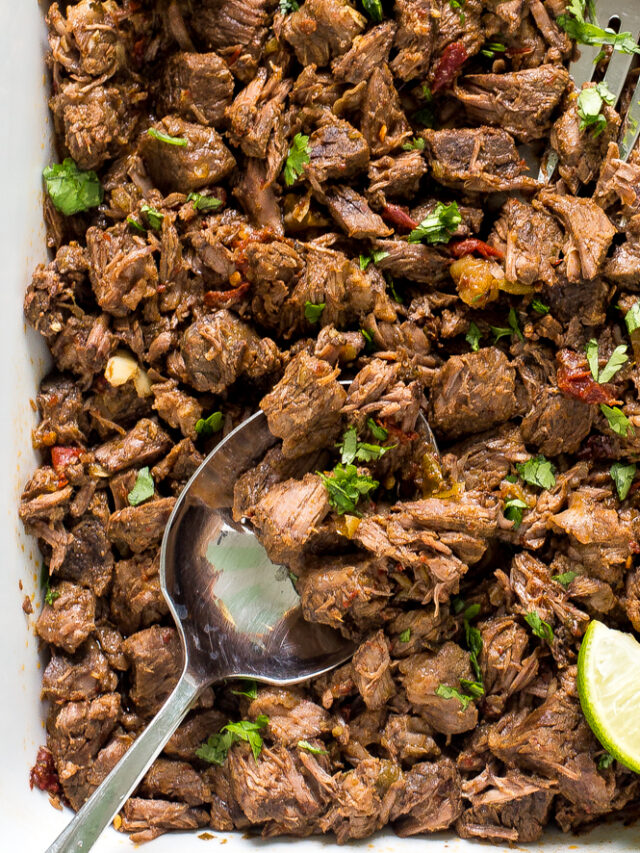 Slow Cooker Beef Barbacoa Chef Savvy