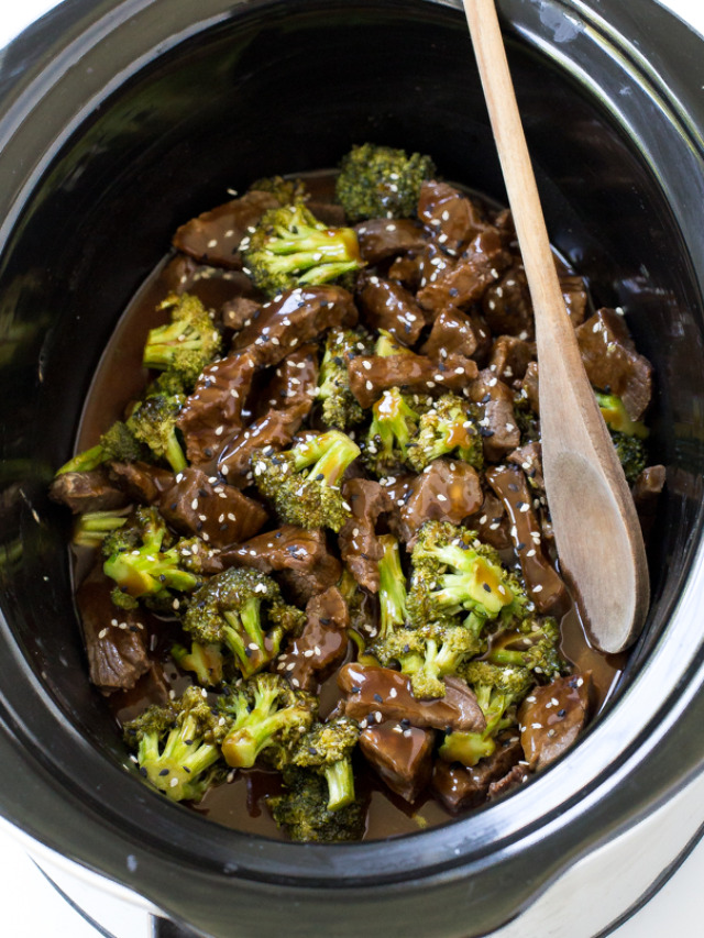 Slow Cooker Beef and Broccoli Chef Savvy