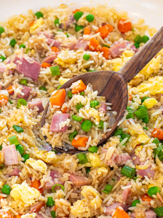 Leftover Ham Fried Rice Chef Savvy