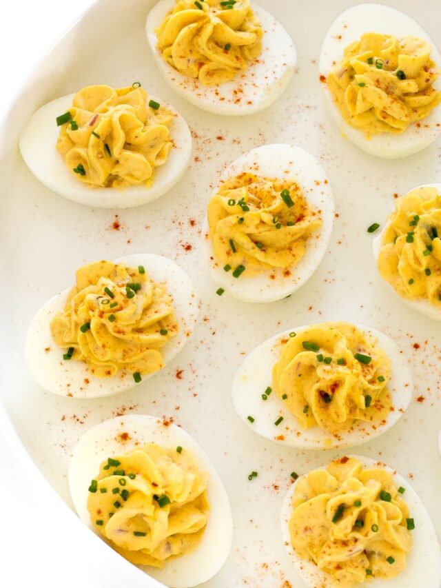 Classic Deviled Eggs Chef Savvy 8408