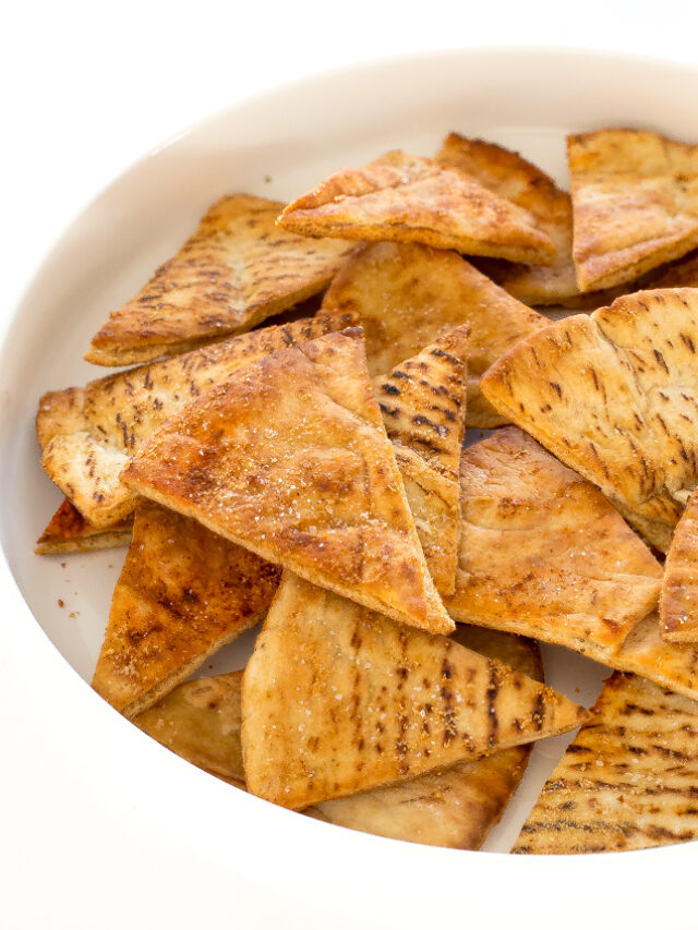 Spicy Pita Chips Chef Savvy