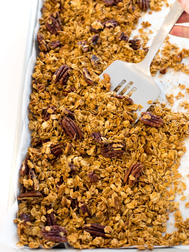Maple Pecan Granola Chef Savvy