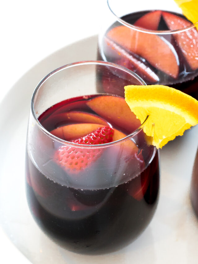 Red Sangria Recipe Chef Savvy
