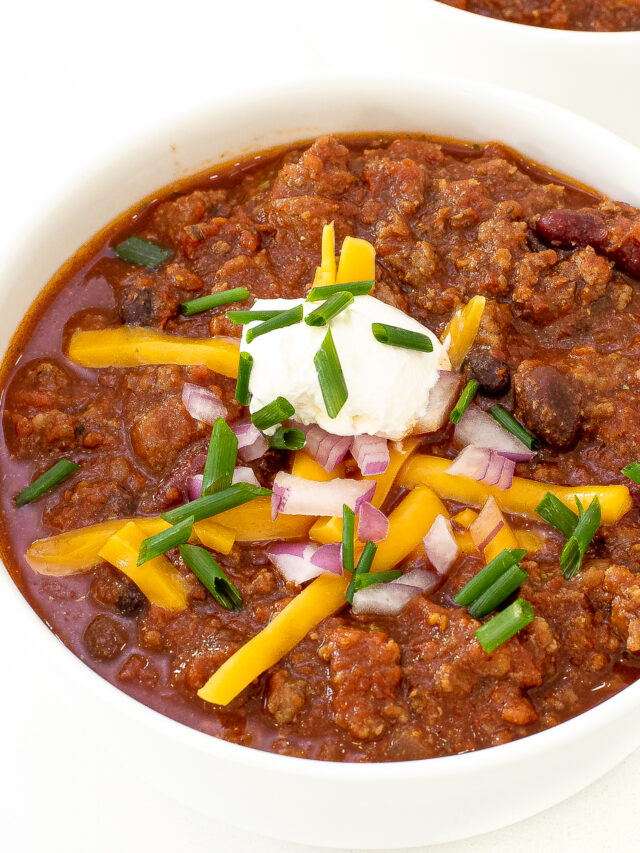 Slow Cooker Chili - Chef Savvy Slow Cooker Chili - Chef Savvy