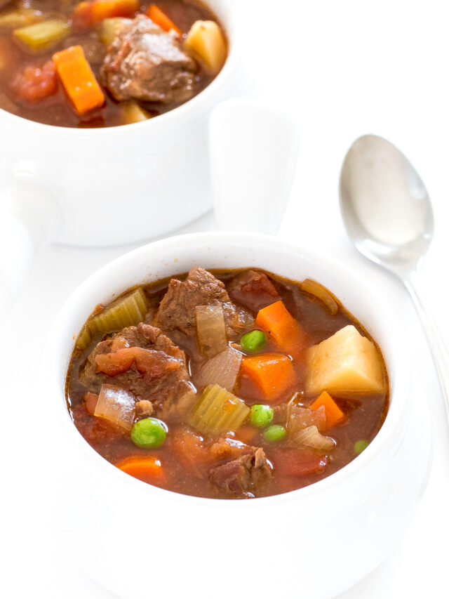 Vegetable Beef Soup Chef Savvy