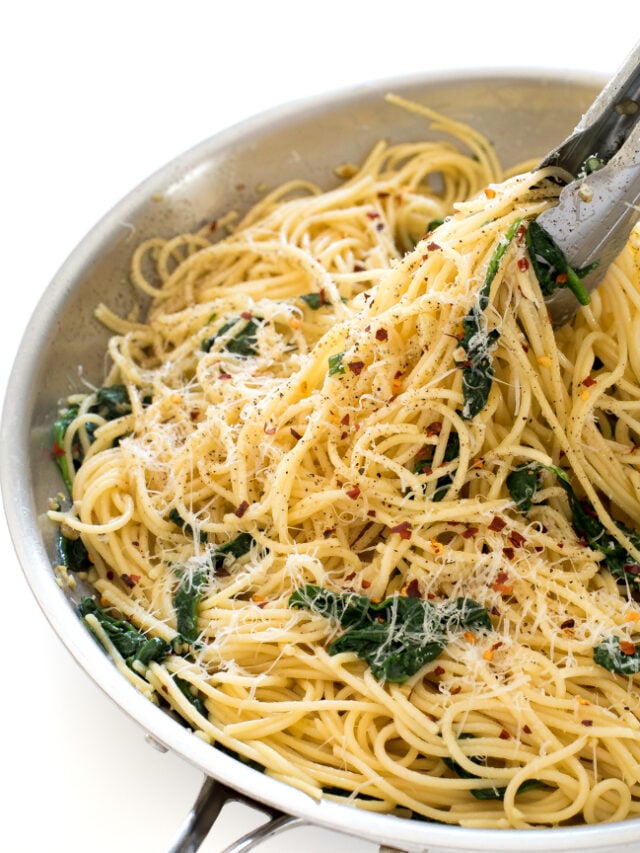 Aglio E Olio Pasta Chef Savvy