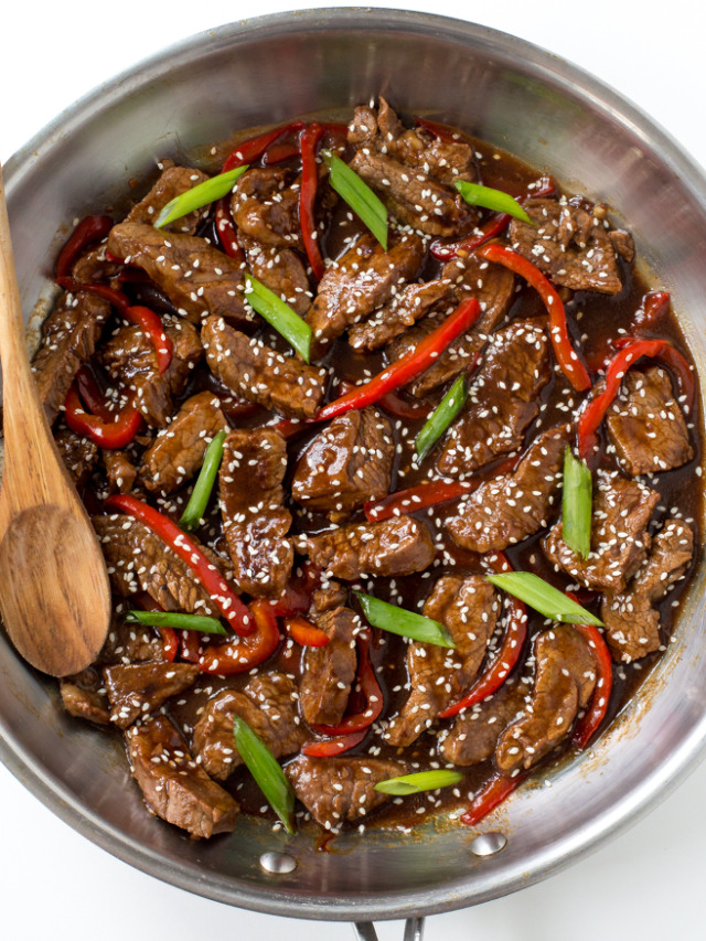 Sesame Beef - Chef Savvy