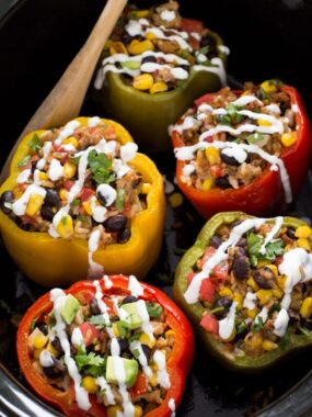 super-easy-slow-cooker-stuffed-peppers