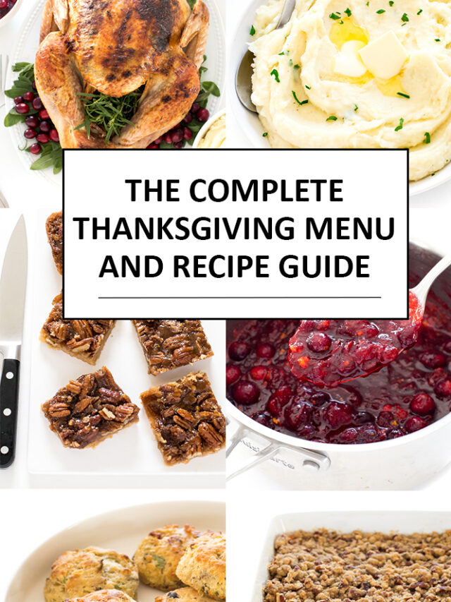 Complete Thanksgiving Dinner Menu Chef Savvy