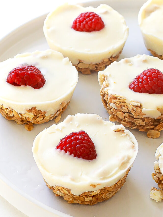 White Chocolate Oat Cups