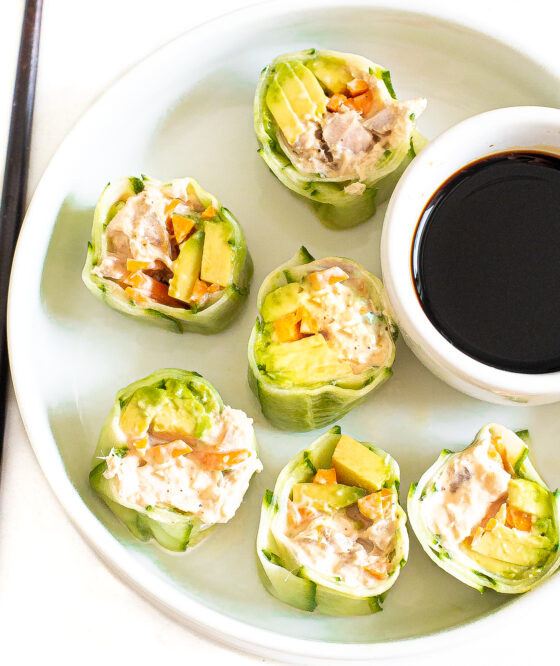 Cucumber Sushi Rolls